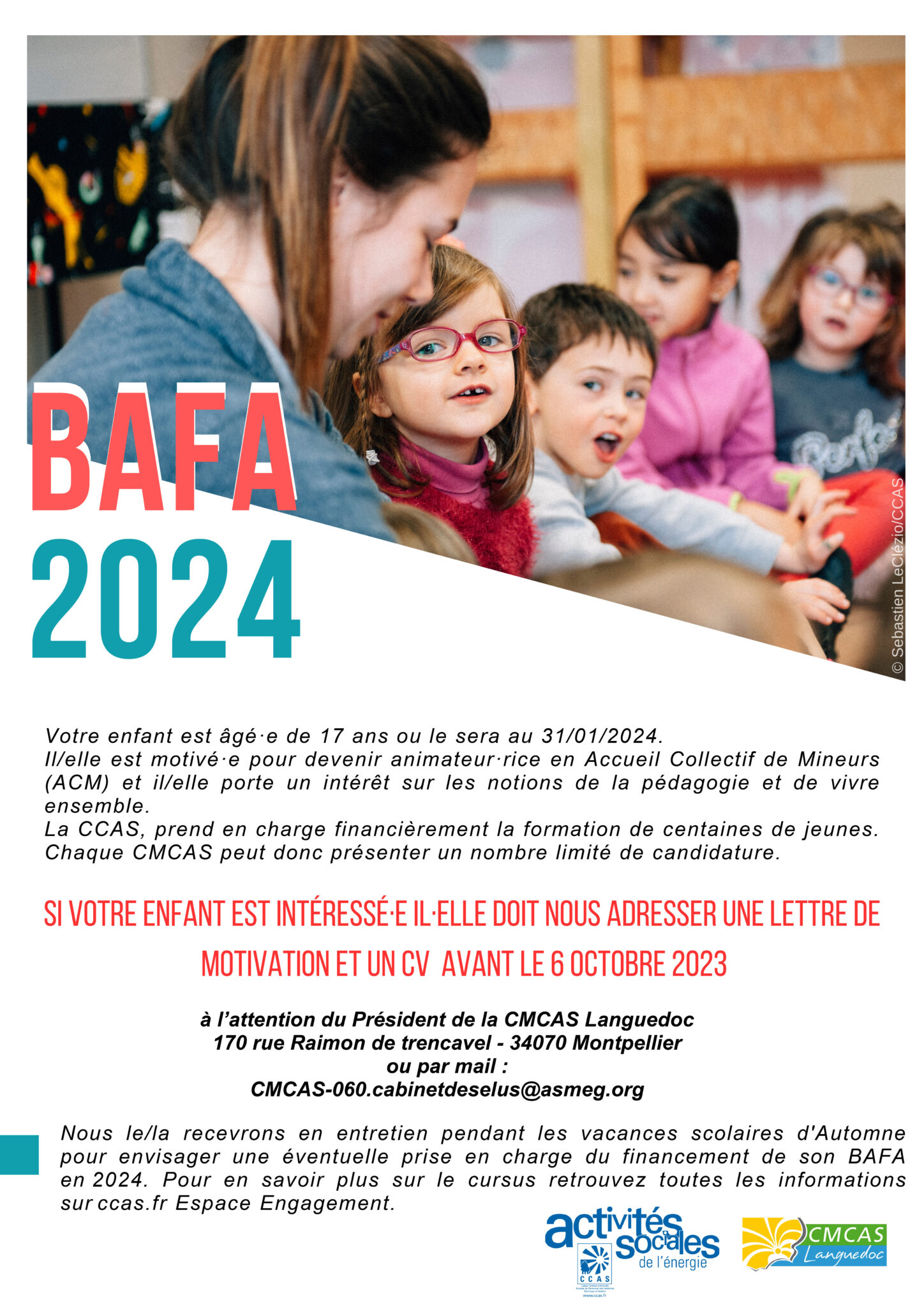 BAFA 2024 les inscriptions sont ouvertes jusqu’au 6 octobre 2023